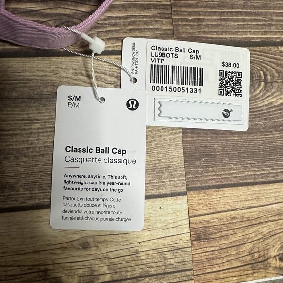 Lululemon Classic Ball Cap Adjustable Hat NWT S/M (VITP) LU9BUMS - Picture 12 of 15